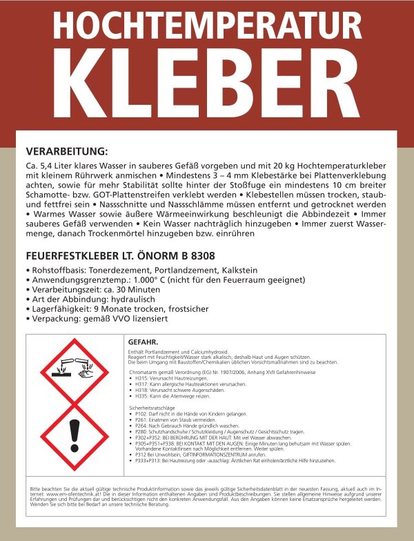 Grafitherm Hochtemperaturkleber – Bild 4