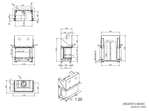 ARGENTO 860 DC Doppelecke – Bild 2