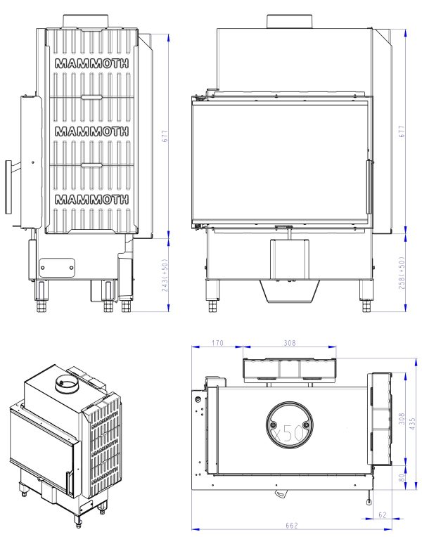 KE 60/44/33FL flach - Ecke Links – Bild 5