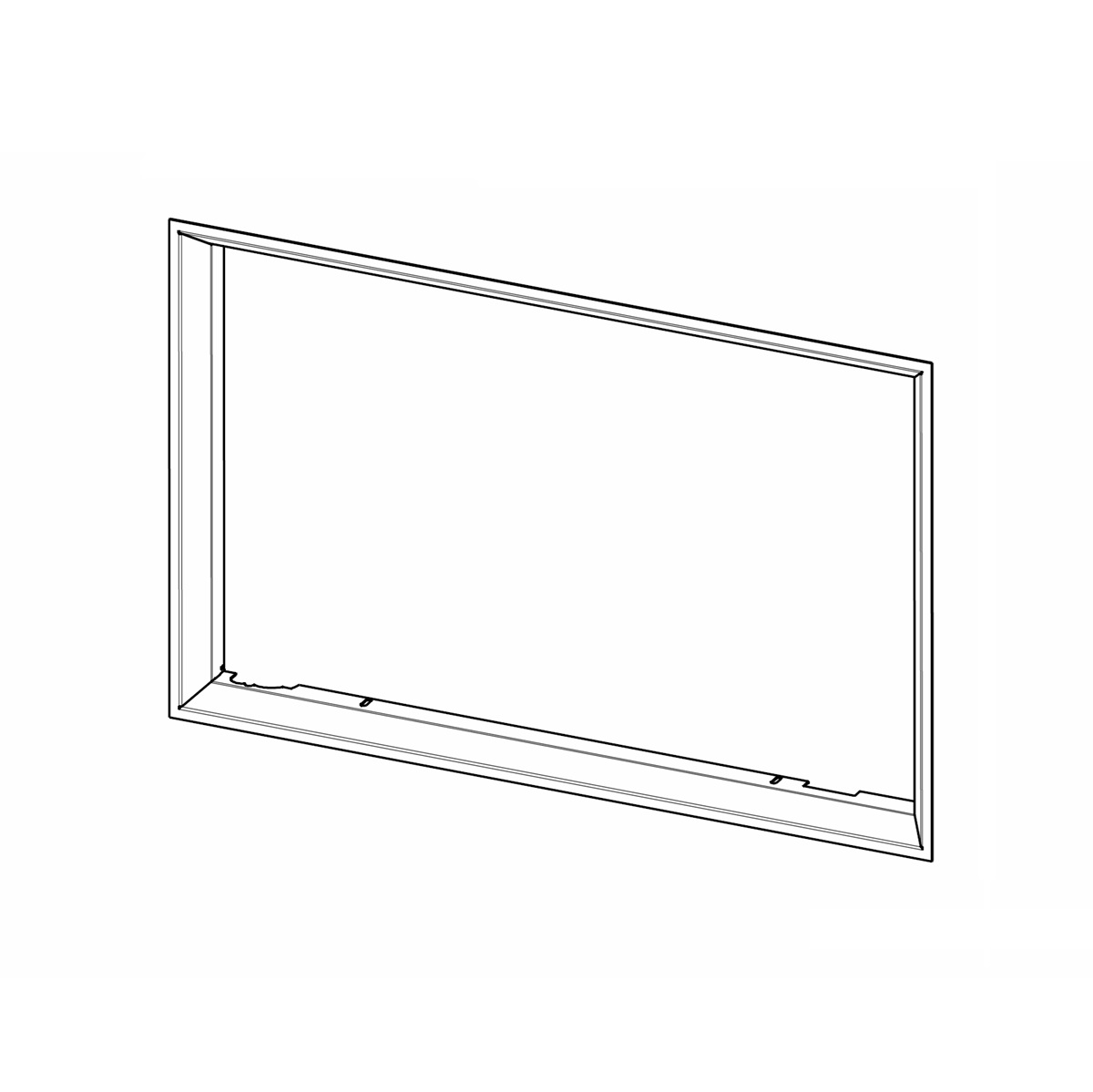 Blendrahmen 2×45° für KE 80/50